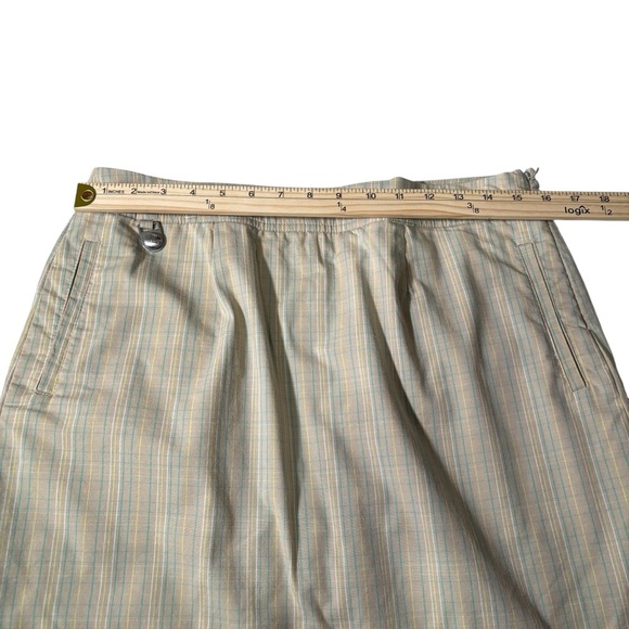 Golf America Plaid Tan Skort Performance Tennis Outdoor Gorpcore Women’s Size 10 - Picture 16 of 16